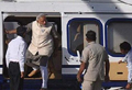 Officer checks PM Modis Chopper in Odisha, suspended by Election Commission
